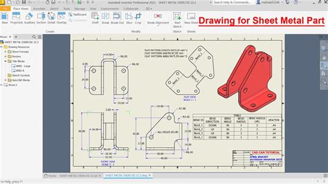 art on sheet metal|sheet metal drawing easy.